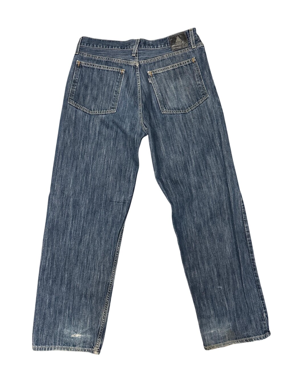 Levi's Silvertab Low + Loose Jeans Mens 36x33 Blue skayer baggy Distressed y2k